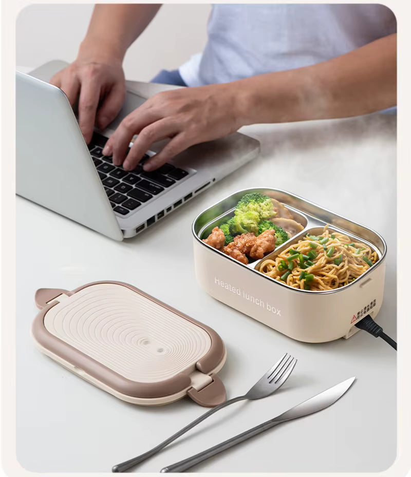 The Microbox self-heating lunch box
